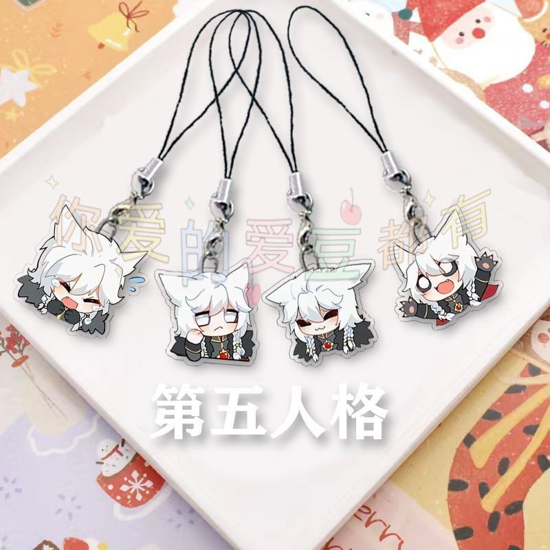 第五人格周邊✨第五人格手機鏈可愛書包掛件背包裝飾精致守夜人伊塔手機殼吊墜