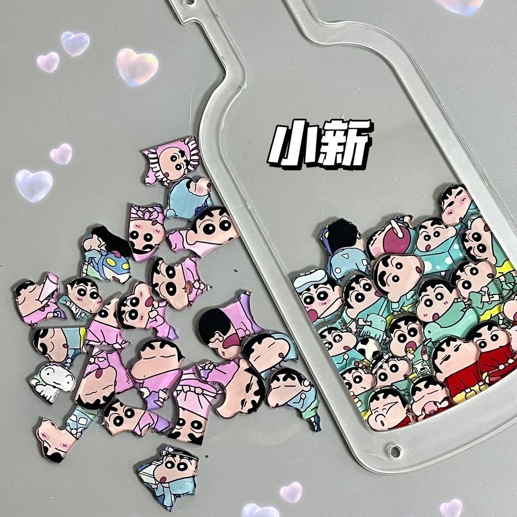 蠟筆小新✨【限時特價】Loopy露比蠟筆小新三麗鷗亞克力拼圖立體解壓玩具ins