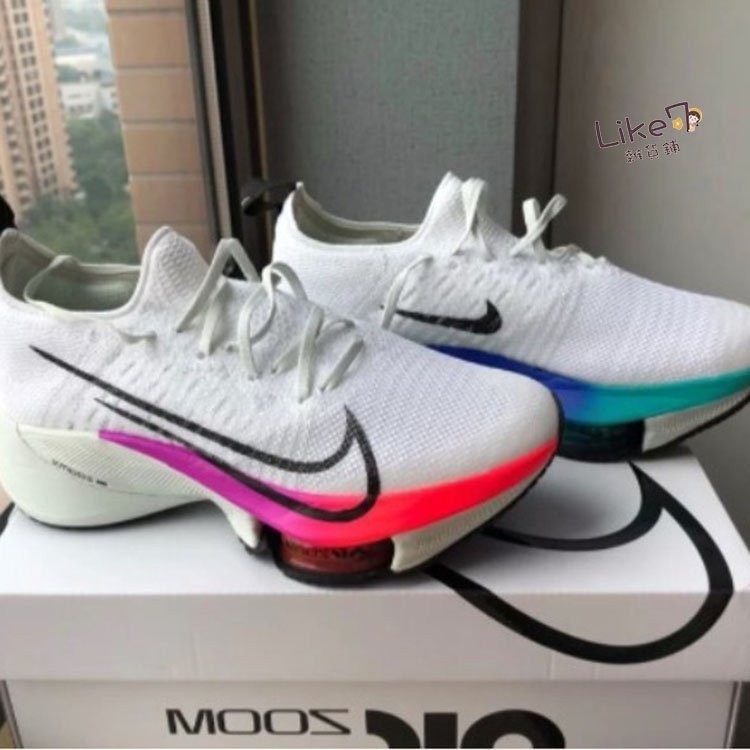現貨 Nike Air Zoom Tempo Next% 白彩虹 運動鞋 球鞋 跑鞋 Ci9923-100