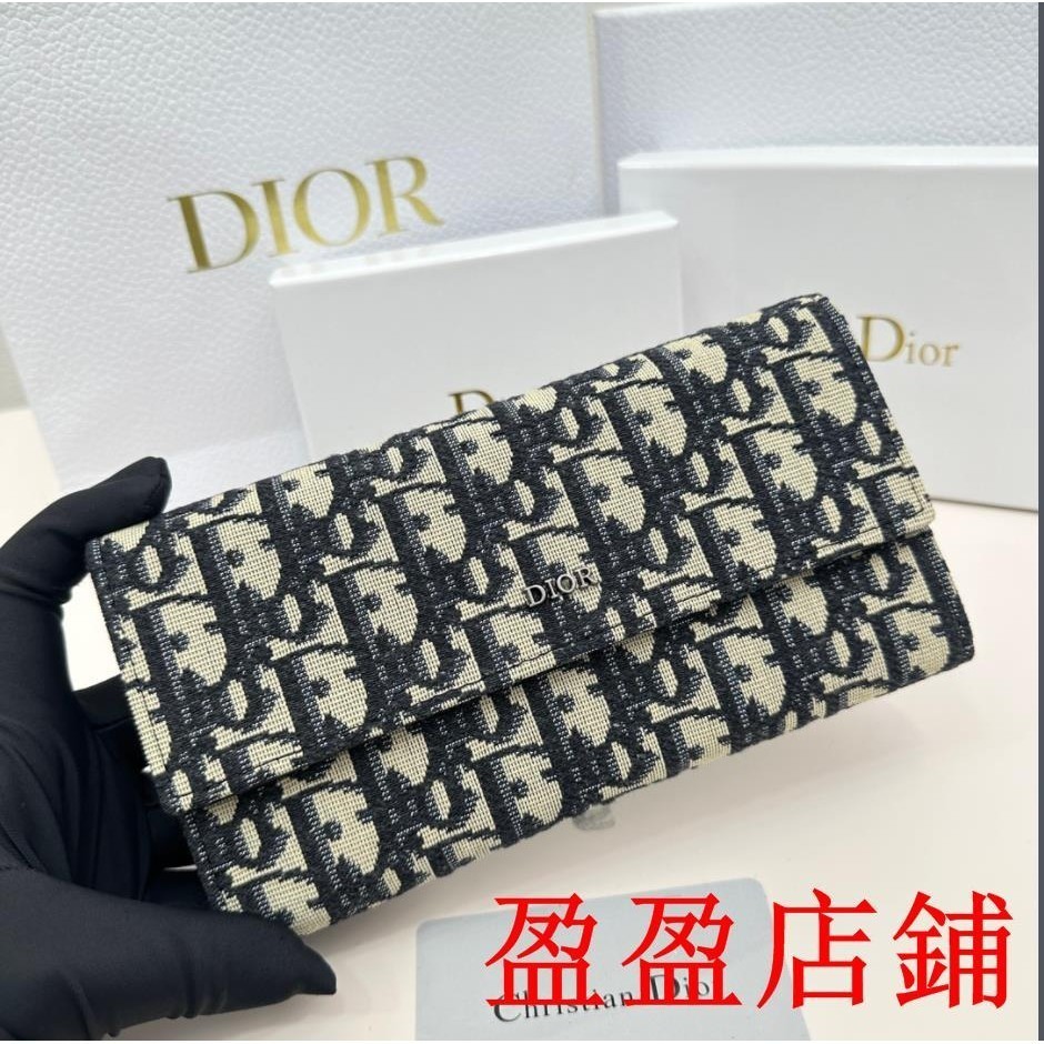 二手新款/Dior/迪奧長夾 皮夾 錢包 錢夾 鈔票夾 卡夾 零錢包手拿包 長夾 皮夾024