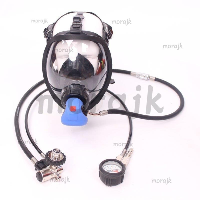 台灣優選 正壓式消防空氣呼吸器 RHZKF6.8/30配件面罩 面具供氣閥減壓器背架 消防空氣呼吸器 ❀morajk❀