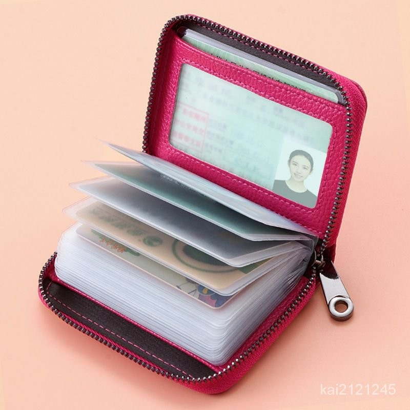 真皮卡包 信用卡收納 卡片夾 卡夾包 卡片包 信用卡包 證件包 卡夾女士防盜刷卡夾大容量卡套駕駛證件位多卡位男式卡片包小