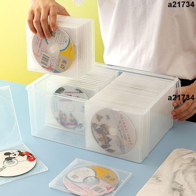 🔥熱賣🔥〖CD收納〗 光盤收納箱多片CD盒大容量DVD藍光碟片專輯遊戲碟PS4儲存收納盒