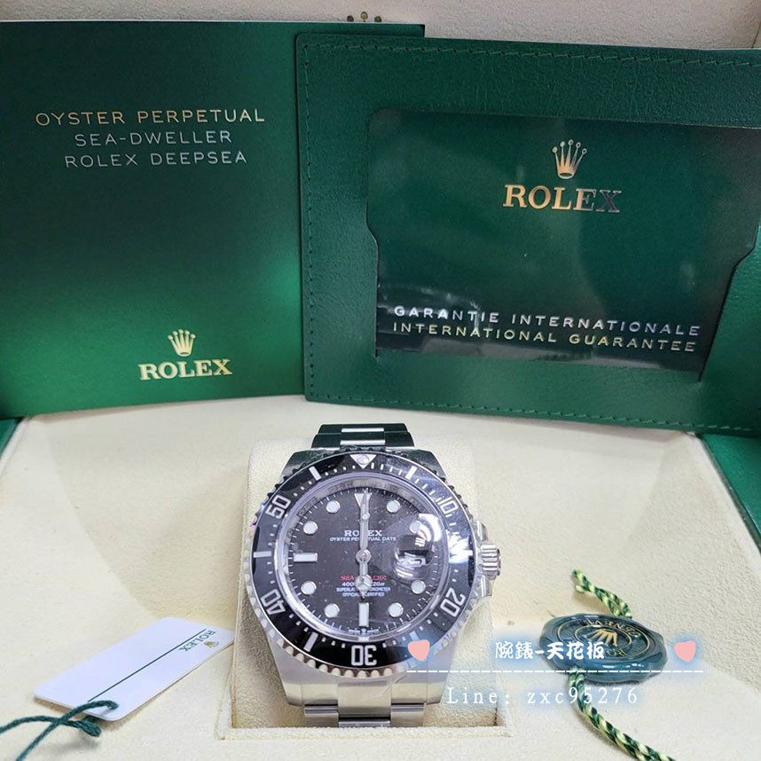 Rolex 勞力士 海使 Sea 50週年 Mk2 126600 Deepsea 21年 126603腕錶