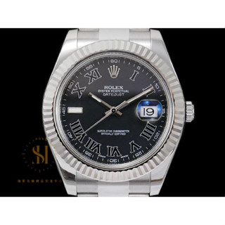 Rolex 勞力士 蠔式日誌型Datejust Ii 116334 羅馬時標 Af437腕錶