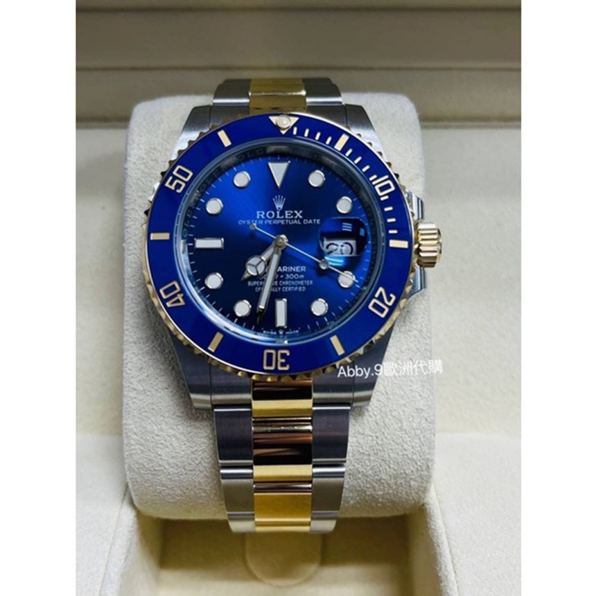 Rolex 126613LB 間金藍水鬼💙臺灣現貨腕錶