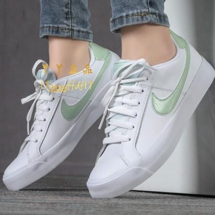 韓國代購 Nike Court Royale AC 女款 休閒鞋 板鞋 白綠 AO2810-111