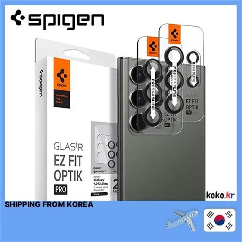 【台灣出貨】Spigen Galaxy S23/S23+/S23 Ultra EZ Fit Optik Pro鏡頭保護膜