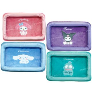 【現貨】小禮堂 Sanrio 三麗鷗 皮質車用小物託盤 (坐姿款) 酷洛米 大耳狗 人魚漢頓