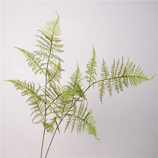 ▼JVW高模擬文竹山蕨假綠植室內插花裝飾擺件軟裝盆栽蕨類植物塑膠假花