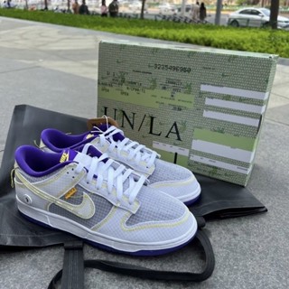 【正品】Union LA x Nike Dunk Low Court Purple 白紫聯名 DJ9649-500