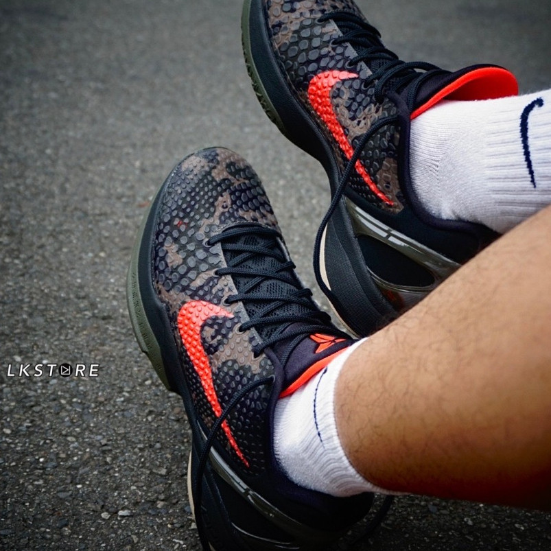 {正品}Nike Kobe 6 Protro Italian Camo 籃球鞋 迷彩 FQ3546-001
