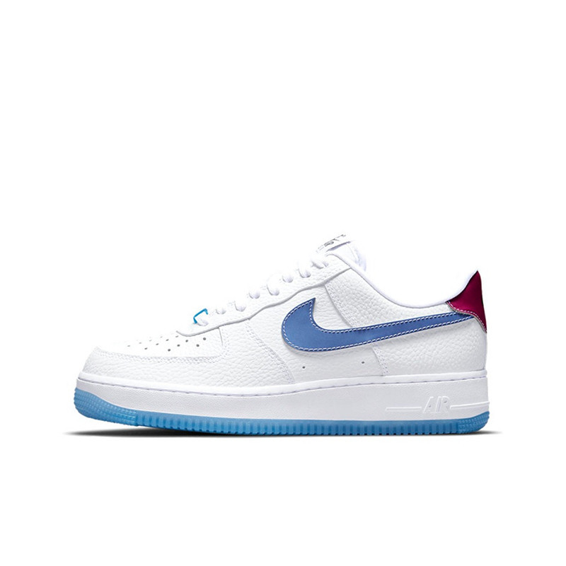 Nike Air Force 1 07 LX UV 白藍 熱感應 後跟變色 女鞋 休閒鞋 運動鞋 DA8301-101