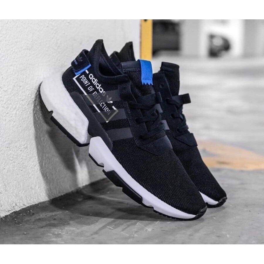 全新正品 Adidas POD EQT 黑藍 慢跑鞋 91/18 CG6884