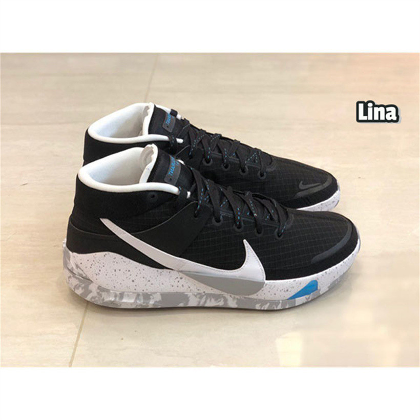 Nike Kd 13 Kevin Durant 黑白藍 潑墨 籃球鞋 Ci9949-001現貨