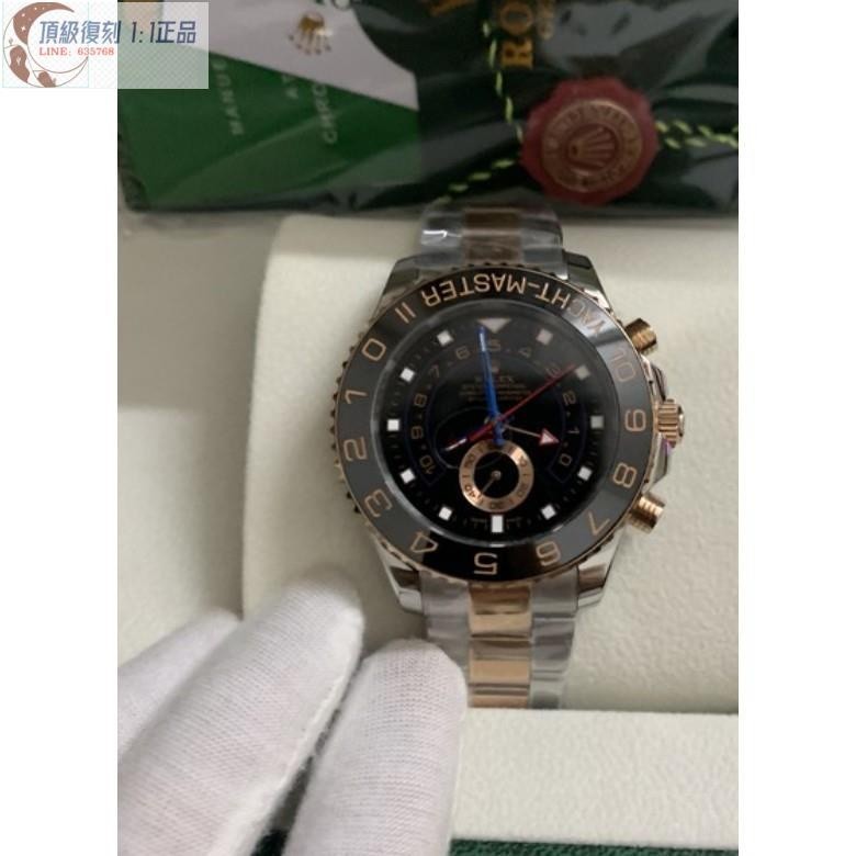 高端 Rolex勞力士遊艇名仕系列116688簡金黑自動機械手表