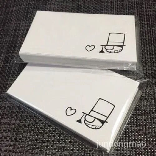 【不定時漲價🔥桃園快速🚚】基德卡 基德 留言卡紙 KID怪盜基德預告涵 黑羽快鬥 工藤新一 江戶川柯南 灰原哀