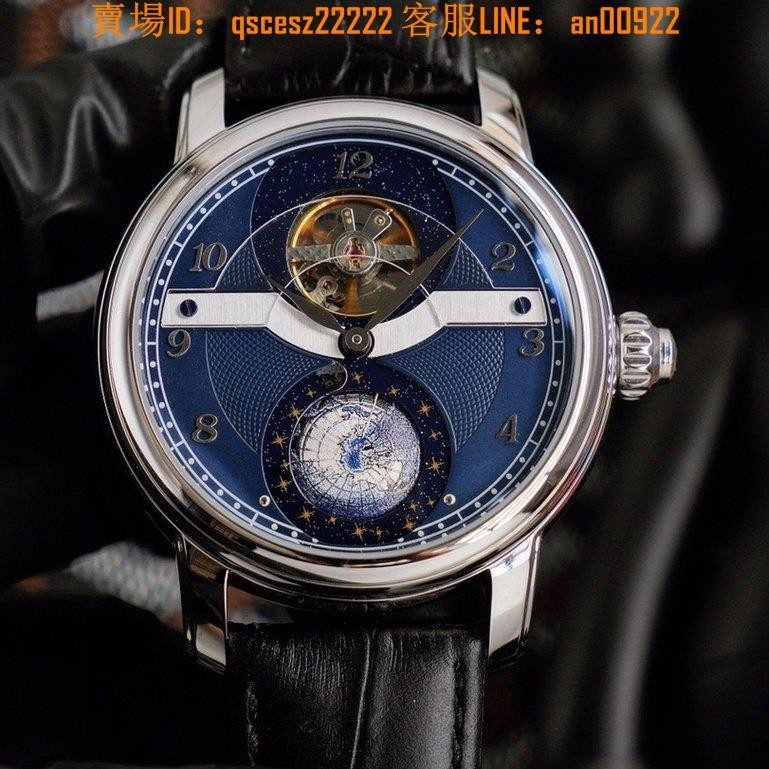 萬寶龍MONTBLANC手錶42mm男士時尚商務休閒腕錶全自動機械機芯高清鍍膜玻璃多功能超強夜光萬寶龍男錶 獨家品質