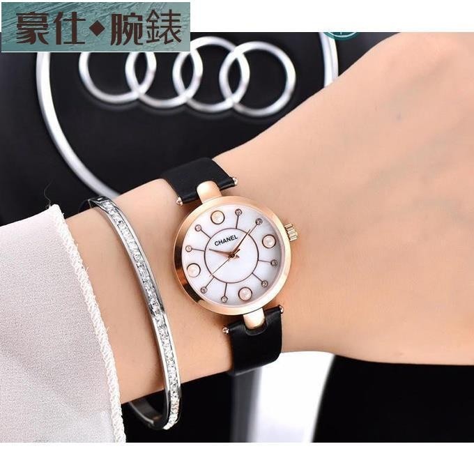 高端 Chanel 香奈兒 女士腕錶 石英女錶 典雅氣質 腕錶 女生手錶 進口石英機芯 優雅手錶 石英裱