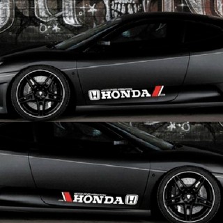 【一對價】HONDA本田汽車車門貼FIT CITY CRV HRC ACCORD/CR-V改裝車門拉花劃痕遮擋 汽車裝飾