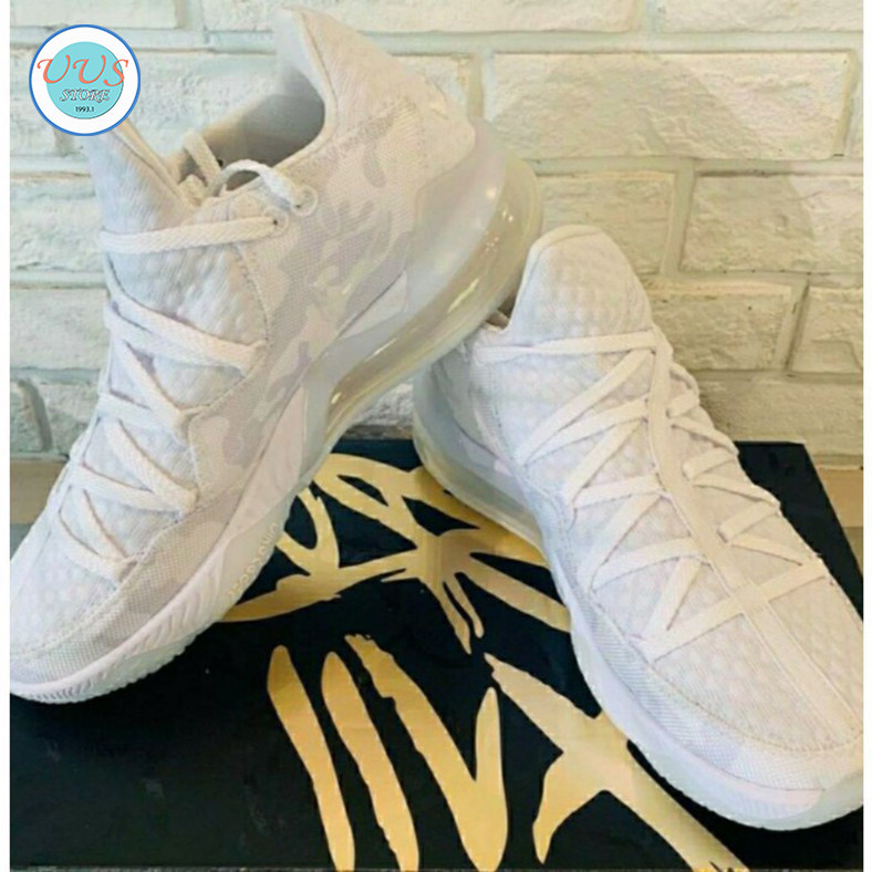 全新Nike LeBron 17 Low EP “White Camo” 白迷彩 籃球鞋 CD5006--103