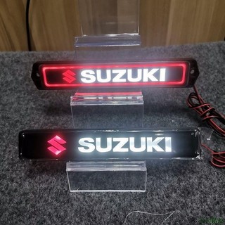 關注優惠👓Suzukic Swift 鈴木 中網LED發光車標燈 柵欄裝飾中網標 防水 高亮 車用個性改裝led長條燈