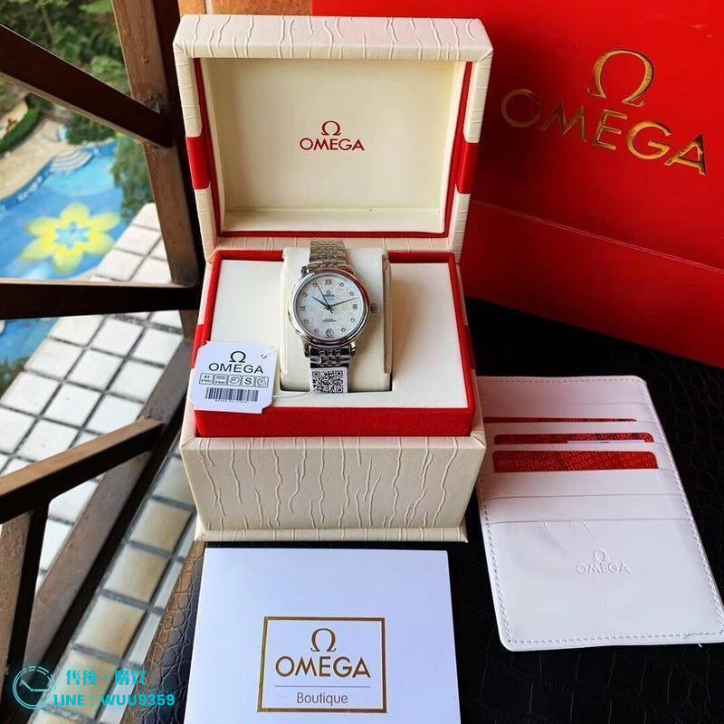 歐米茄 手錶OMEGA 典雅系列蝶舞腕錶 西鐵8215機芯女錶直徑35 mm