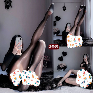 【臺灣出貨】【保密發貨】超細膩油光開檔絲襪女純慾免脫馬油黑絲襪性感珠光亮絲絲襪美腿襪性感成人情趣內衣sm調敎內衣服飾