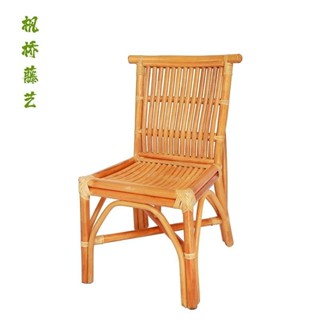 【熱銷#破損補發】天然藤椅兒童中老人休閒陽臺椅成人手工編織靠背椅休閒小藤椅 A8FM