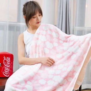 【寶莉】浴巾 毛巾 少女心長款大浴巾傢用男女成人比純棉吸水不掉毛速幹大號洗澡裹巾