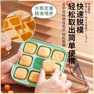 新竹出貨♕寶寶輔食模具 矽膠模具 嬰兒發糕萌寵蛋糕模 蒸糕模具 小熊動物卡通蒸糕模具 可蒸烘焙工具 冰格模具