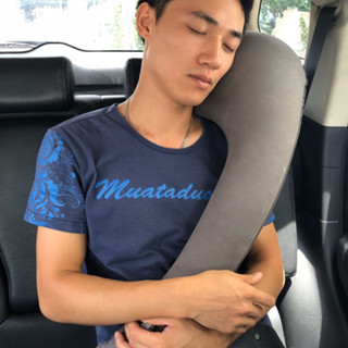 🔥全網最低價🔥旅行枕坐火車長途充氣枕頭U型枕便攜飛機睡覺護頸枕頭枕長條靠枕