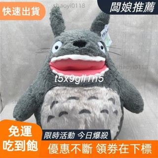 📣廠家直髮📣 40cm 日本動漫 宮崎駿工作室吉卜力 龍貓 Totoro 貓籠 填充毛絨玩具公仔娃娃抱枕房間裝飾兒童