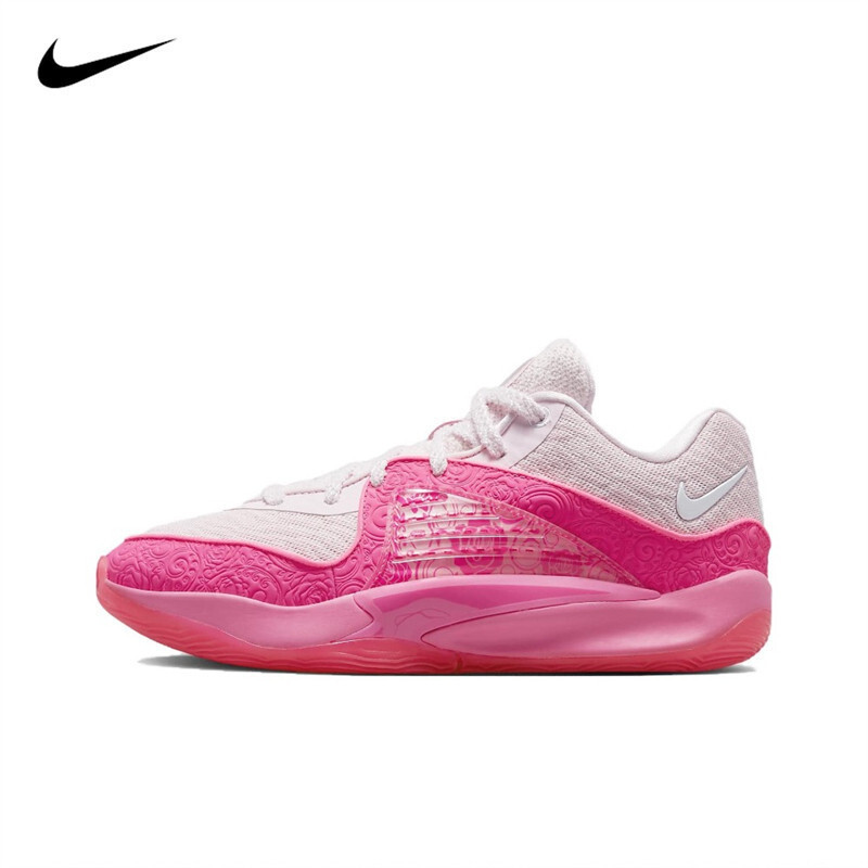 日本代購Nike KD 16 耐吉 KD16 籃球鞋 乳癌 白粉 FQ9216-600 綠彩 DV2916-301