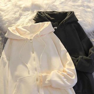 搭配度巨高！外套 開衫外套 連帽外套 素外套 女生衣服韓版 韓版外套 寬鬆外套 休閒外套 長袖上衣 秋冬外套 男女可穿
