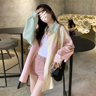 【CrystaL】襯衫外套女設計感小眾襯衣別緻高級複古港味絶美上衣 開衫外穿 短版罩衫 涼感防風外套 運動風衣夏天薄外套