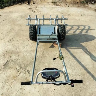 【熱銷機器搶購中】 拉勾機 新型大蒜電動拉勾機 拉勾壓地兩用機 差速後橋帶低速變擋開溝神器