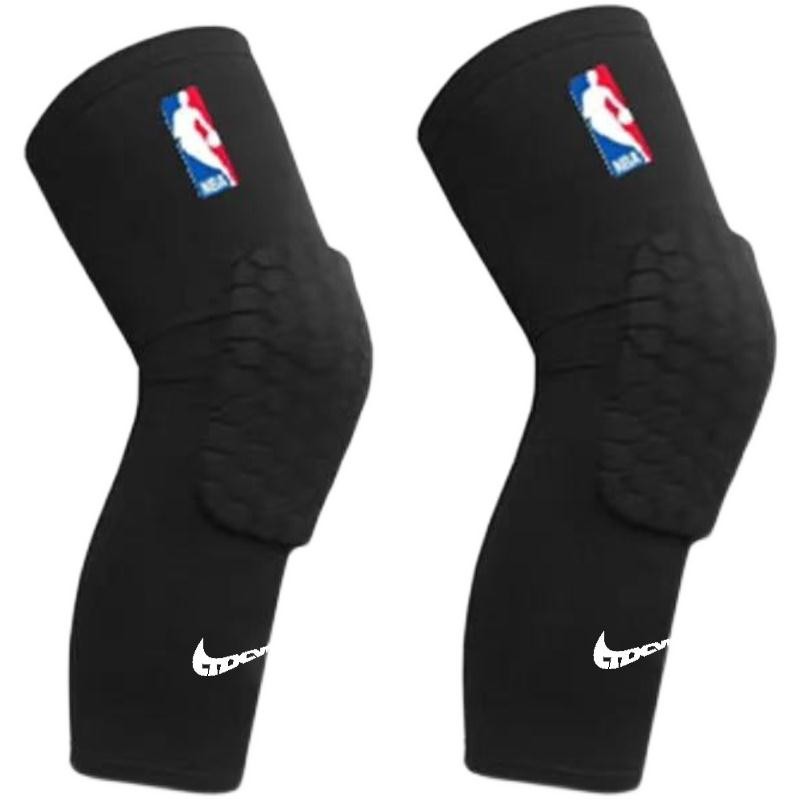 9號倉庫 護膝腿套 透氣腿套 籃球護具 運動蜂窩護膝 護腿防撞訓練 薄款男 跑步騎行 健身 戶外登山 彈力護膝 針織護膝