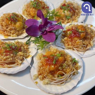 🎉優惠🎉模擬模擬菜食品模型模型菜粉絲扇貝食物模型假菜道具樣品菜模擬生蠔73