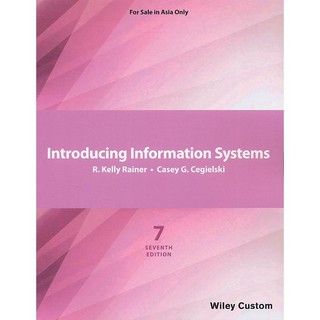 [華通書坊]Introducing Information Systems 7/e Rainer 9781119543442