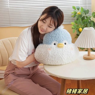 品質保障#新款企鵝小龍暖手捂狐狸河狸抱枕教室學生暖手寶插手午睡枕靠墊長抱枕靠墊枕頭沙發裝飾玩偶生日禮物Wenna