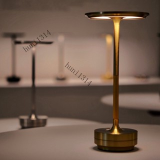 日本ambientec金屬酒吧網紅桌麵氛圍燈 觸控檯燈 餐桌檯燈 充電高檔 檯燈 護眼檯燈 桌燈 床頭燈 小夜燈 臺燈