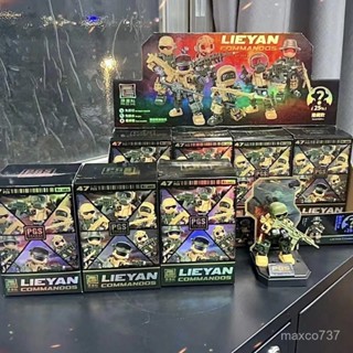 🔥💥外骨骼機器人堡壘機甲兵人關節超可動益智拚裝積木男孩盲盒泰坦 PYXQ