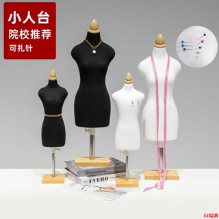 ✨向陽代購✨立體剪裁人臺學生教學小人臺迷你小模特展示模型服裝設計可以插針