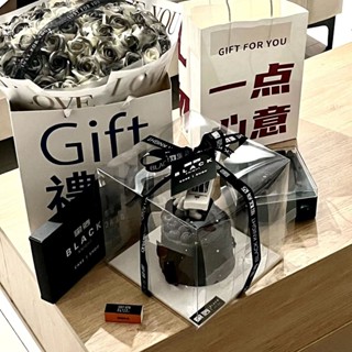有點東西🌹ins黑騎士玫瑰成品花束永生花模擬七夕情人節生日禮物送男友畢業永生玫瑰玻璃罩 情人節 生日 婚禮