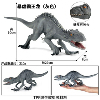 🥂模擬動物🥂兒童模擬動物恐龍模型TPR翼龍霸王龍竊蛋龍暴虐龍腫頭龍玩具擺件