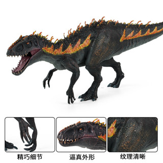 🥂模擬動物🥂兒童模擬恐龍火燄暴虐龍霸王龍恐龍模型大暴龍特暴龍認知動物玩具