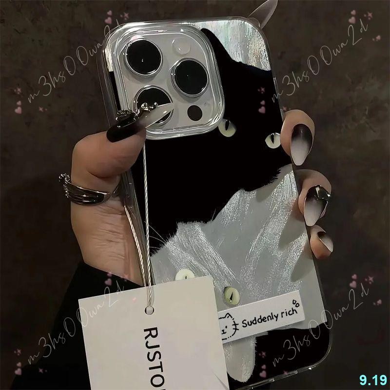 新款蘋果16Pro手機殼12/13mini防摔iPhone11創意14貓咪xsmax/xr