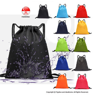 Lightweight Waterproof Drawstring Backpack / Sports Back pac