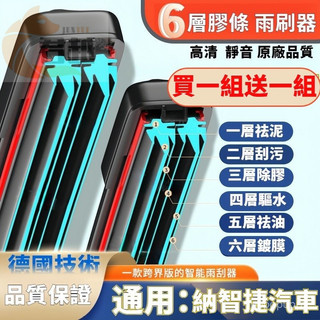 六層膠條 納智捷 LUXGEN專用 雨刷 雨刮 軟骨雨刷 雨刷器 S3 S5 U5 U6 U7 M7 URX UR-X